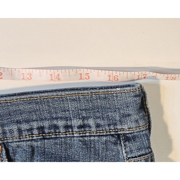 LEVI'S 515 Capri Jeans Women's size 14 High Rise Stretch Denim (Waist 34") - Picture 4 of 7